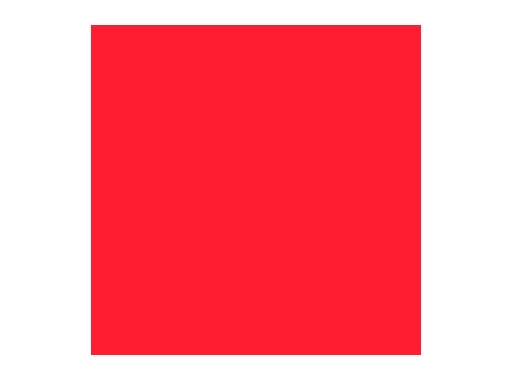 Filtre gélatine LEE FILTERS Scarlet 024 - feuille 0,53m x 1,22m