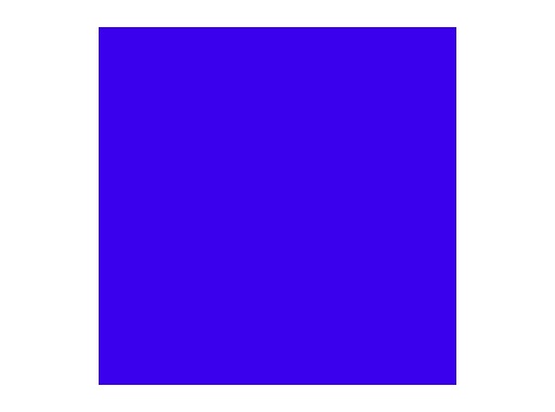 Filtre gélatine LEE FILTERS Just blue 079 - feuille 0,53m x 1,22m