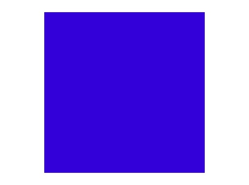Filtre gélatine LEE FILTERS Dark blue 119 - rouleau 7,62m x 1,22m