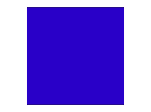 Filtre gélatine LEE FILTERS Deep blue 120 - rouleau 7,62m x 1,22m