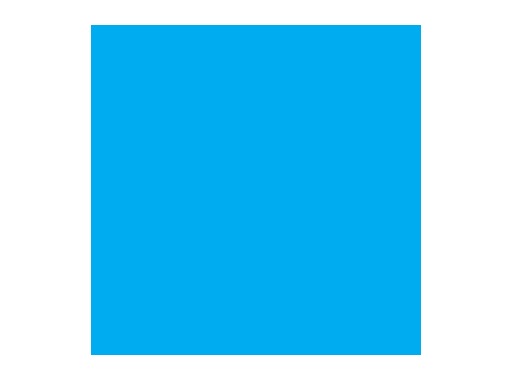 Filtre gélatine LEE FILTERS Bright blue 141 - feuille 0,53m x 1,22m