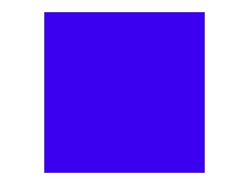Filtre gélatine LEE FILTERS Regal Blue 199 - feuille 0,53m x 1,22m