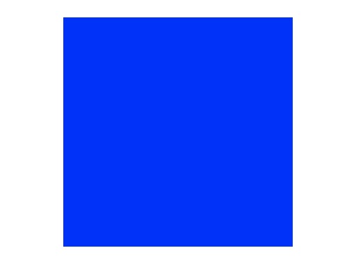 Filtre gélatine LEE FILTERS Virgin Blue 723 - feuille 0,53m x 1,22m