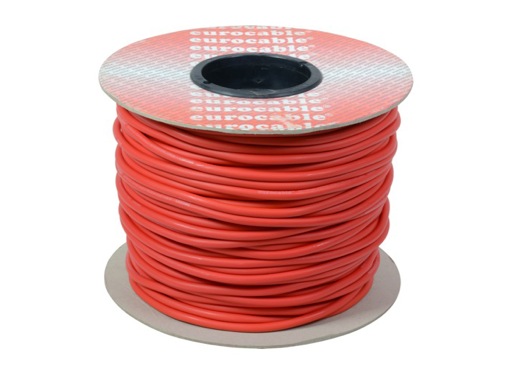 CABLE MICRO • Câble Sym ROUGE 2x0,22mm ext Ø6mm au mètre