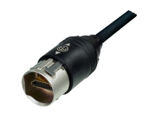 NEUTRIK • Câble HDMI 1.3 1m monté avec 2 fiches étanches