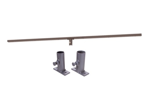 BARRE • 10 projecteurs + 2 adaptateurs Ø 35/32,5 mm L 1,5 m