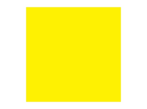 Filtre gélatine ROSCO SUPERGEL Medium Yellow - rouleau 7,62m x 0,61m