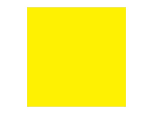 Filtre g&eacute;latine ROSCO SUPERGEL Medium Yellow - feuille 0,50m x 0,61m