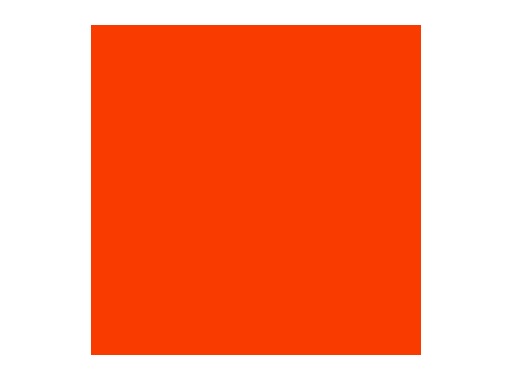 Filtre gélatine ROSCO SUPERGEL Orange - feuille 0,50m x 0,61m