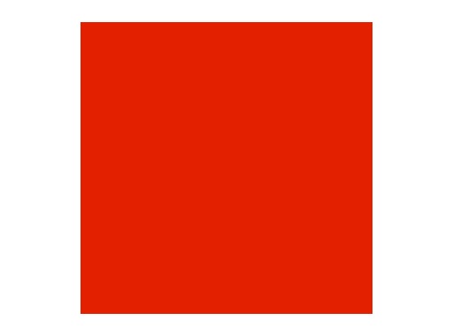 Filtre gélatine ROSCO SUPERGEL Orange Red - rouleau 7,62m x 0,61m
