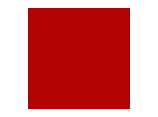Filtre gélatine ROSCO SUPERGEL Medium Red - feuille 0,50m x 0,61m