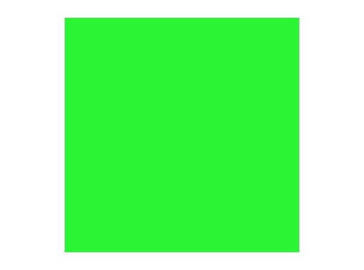 Filtre gélatine ROSCO SUPERGEL Chroma Green - rouleau 7,62m x 0,61m