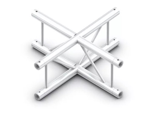Structure &eacute;chelle croix verticale 4 directions - Duo M222 QUICKTRUSS