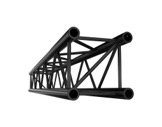 QUICKTRUSS &bull; Quatro M290 Poutre noire 2.50m + kit de jonction-quatro