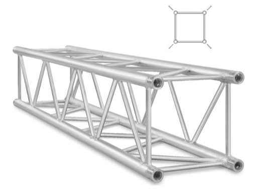 QUICKTRUSS &bull; Quatro M390 Poutre s&eacute;rie lourde 4m + kit de jonction