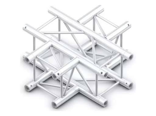 QUICKTRUSS &bull; Quatro M390 Croix s&eacute;rie lourde 4 directions + kit de jonction