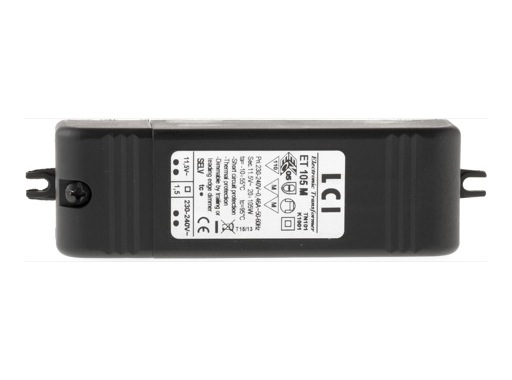 TRANSFORMATEUR • électronique graduable 12V 20 à 105VA