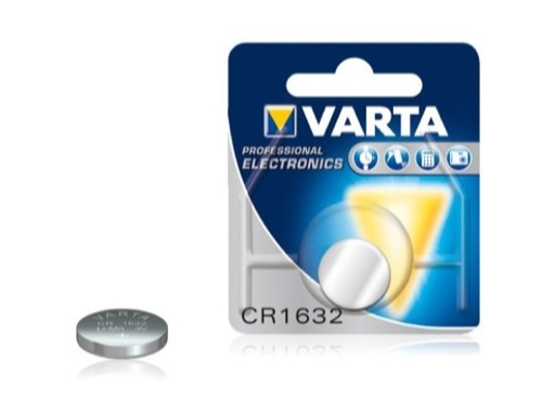 Pile VARTA bouton Lithium CR1632 3V blister x 1