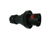 PCE • Fiche mâle noire CEE17 415V 125A 3P+N+T-cee-17