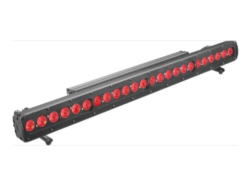 Barre LED FOS 100 POWER SOLO 24 LEDs Full RGBW 28° 1 m noire • DTS