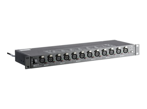 Splitter DMX RDM 6 lignes DMX rackable