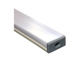 ESL • Profil PVC 18 mm Micro pour Led 1.00m + diffuseur opaline-profiles-et-diffuseurs-led-strip