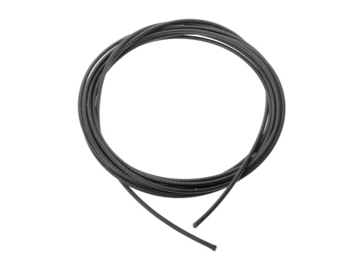 Câble acier galvanisé gainé noir ø 4/5 mm 7x19 - Rupture 959 kg - prix m