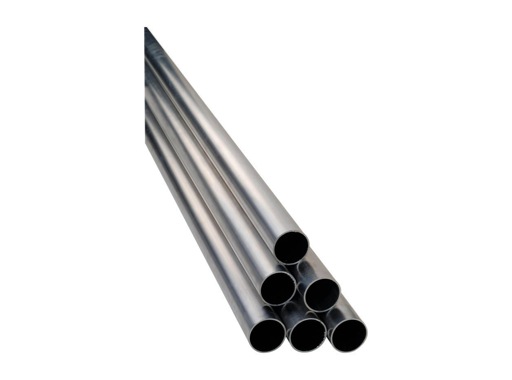 Barre aluminium ronde 2 mètres Ø 50 mm épaisseur 3 mm