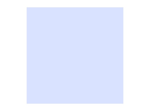 Filtre gélatine LEE FILTERS Half new colour blue 502 - feuille 0,53m x 1,22m
