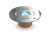 Projecteur immergeable AKHELIOS 3 FC encastr&eacute; 3 LEDs Full RGBW 25 &deg; IP68 - DTS-projecteurs-immergeables