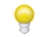 Lampe LED sphérique guirlande jaune 1W 230V B22d IP20-lampes-led