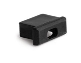 Embout passage de câble noir pour profilé gamme Micro - KLUS