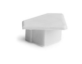 ESL • Embout plein blanc pour profilé gamme 45 ALU-accessoires-de-profiles-led-strip