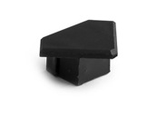 Embout plein noir pour profilé gamme 45 ALU - KLUS-accessoires-de-profiles-led-strip
