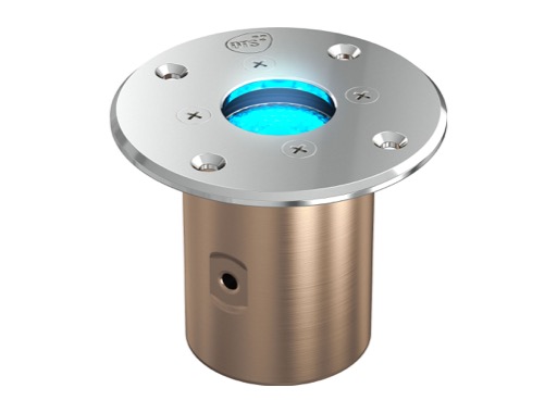 Projecteur immergeable AKHELIOS 1 FC encastr&eacute; 1 LED Full RGBW 25 &deg; IP68 - DTS