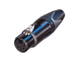 NEUTRIK &bull; Boite de 500 fiches XLR5 femelle noire d&eacute;mont&eacute;es, s&eacute;rie XX-xlr