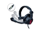 ALTAIR • Casque micro 1 oreille avec micro orientable + cable XLR4-intercoms-filaires