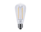Lampe LED Vintage ST64 claire 6W 230V E27 2000K 470lm IRC90 gradable • SEGULA-lampes-led