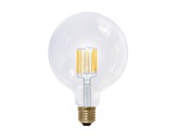 Lampe LED Vintage globe claire 8W 230V E27 2200K 620lm IRC90 gradable • SEGULA-lampes-led