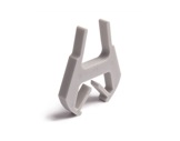 Clip insert de fixation diam. 49 mm pour profil&eacute; gamme POR - KLUS-accessoires-de-profiles-led-strip