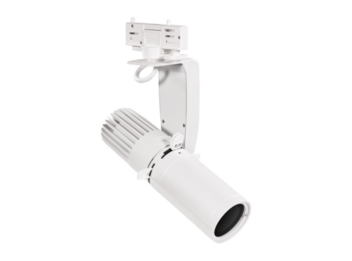Corps de d&eacute;coupe blanc MINIECLIPSE 28W 3 000 K rail 3 all (opt option) &bull; PROLIGH