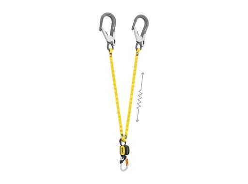 PETZL &bull; Longe double absorbeur ABSORBICA-Y FLEX - MGO 150 cm