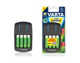 VARTA • Chargeur de piles + 4 Accus AA 2100mA