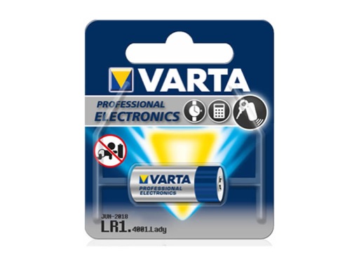 VARTA • Piles alcalines LR1 blister x 1