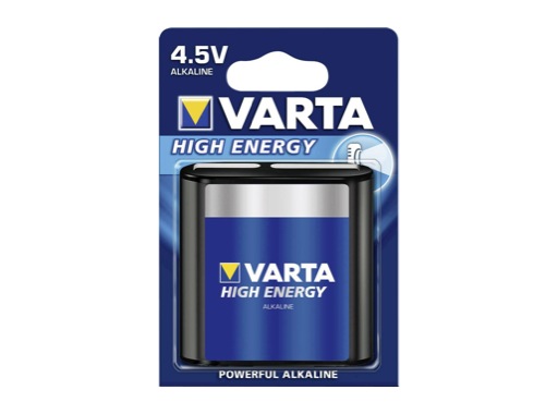 VARTA • Pile alcaline HIGH ENERGY 3LR12 blister x 1