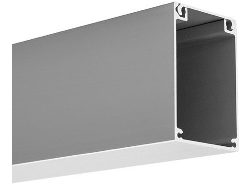 Profilé BOX alu anodisé 3 m pour accroche luminaires - KLUS