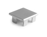 ESL • Embout plein teinte métal pour profilé gamme LIPOD-accessoires-de-profiles-led-strip