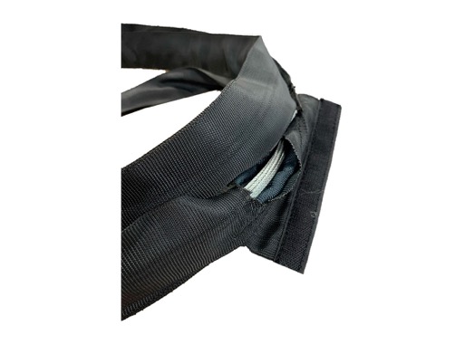 Élingue textile ronde noire ame acier Long 300 cm CMU 2T