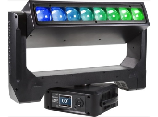 Lyre à effets STARKBLADE8 8 LEDs RGBW 40 W • PROLIGHTS