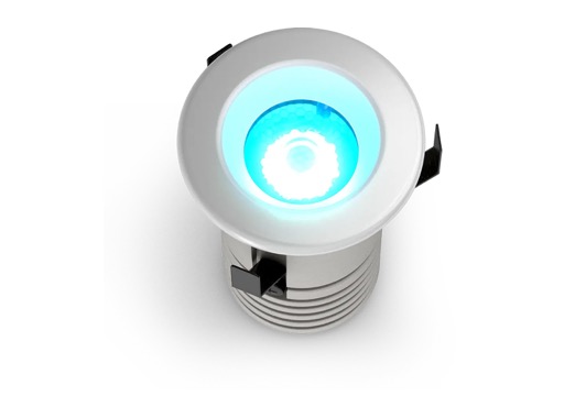 Projecteur encastr&eacute; de plafond VICE 1 FC 1 LED Full RGBW 22 &deg; - DTS